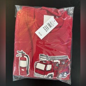 Gap Toddler Firetruck Crewneck Sweatshirt